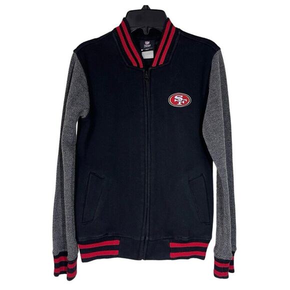 San Francisco 49ers Varsity Jacket Girl Youth Size Medium 10-12 NFL Team Apparel